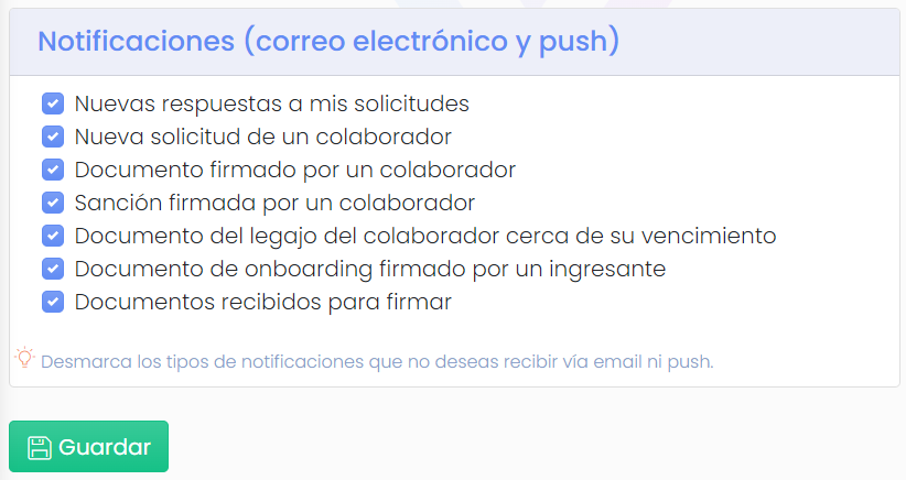 Notificaciones